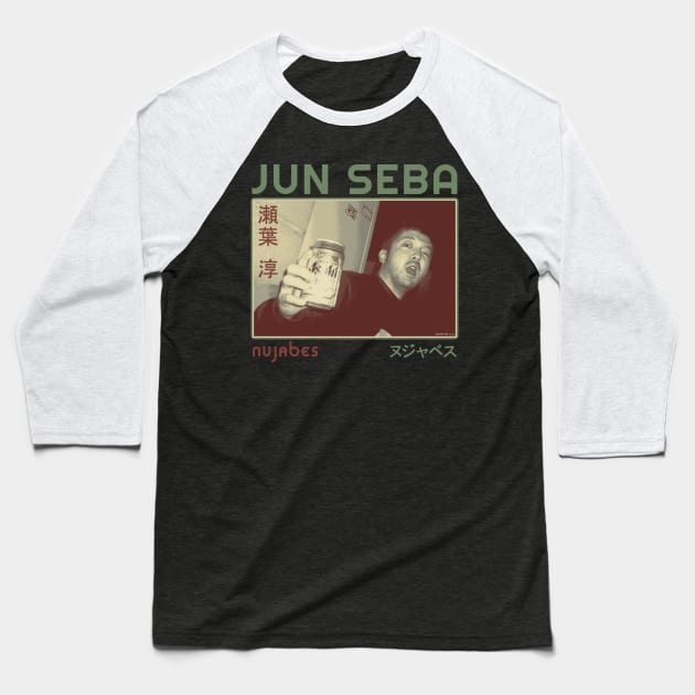 Nujabes / Jun Seba Fan Art Design Baseball T-Shirt by snowblood